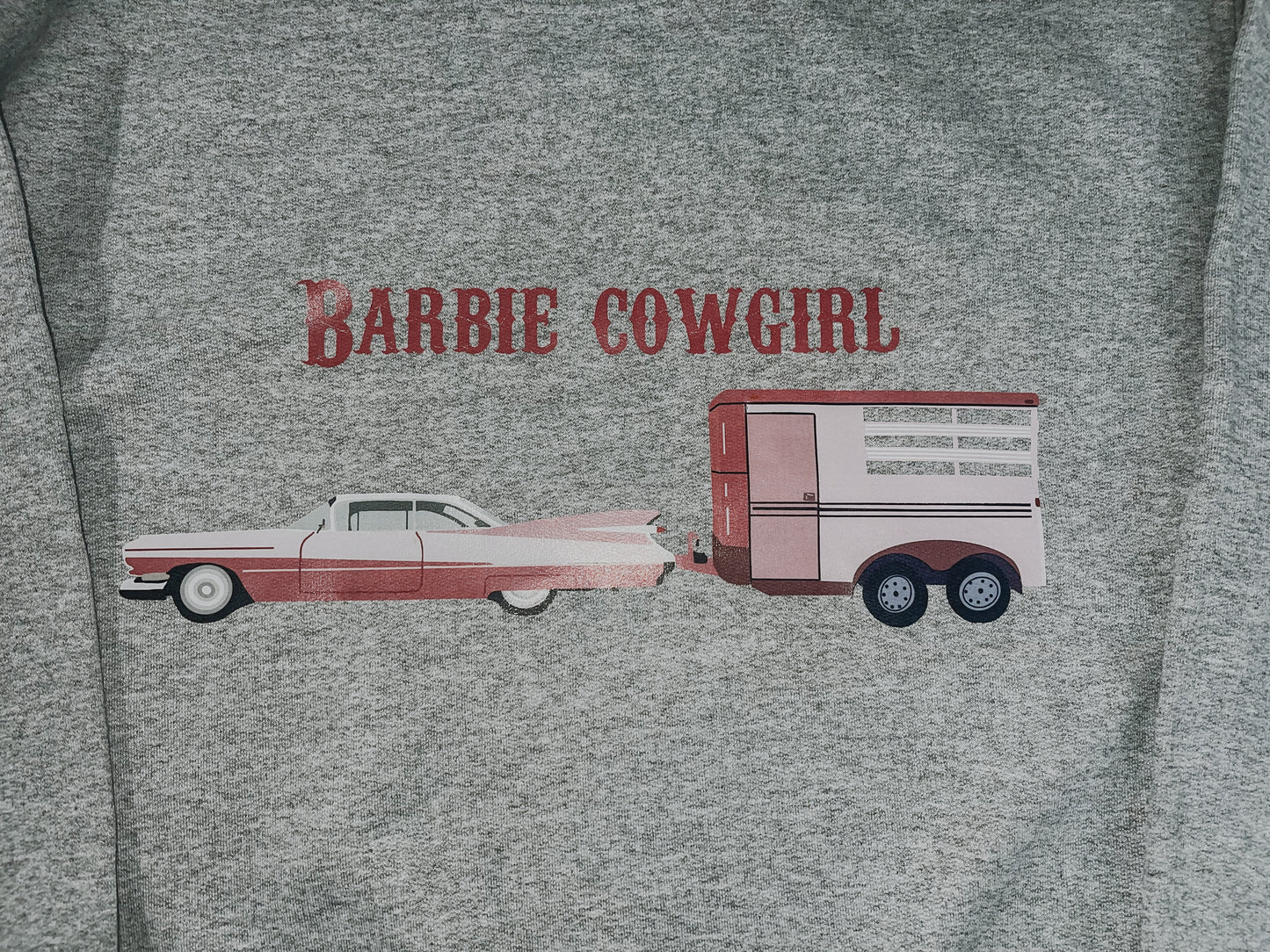 Barbie cowgirl crewneck